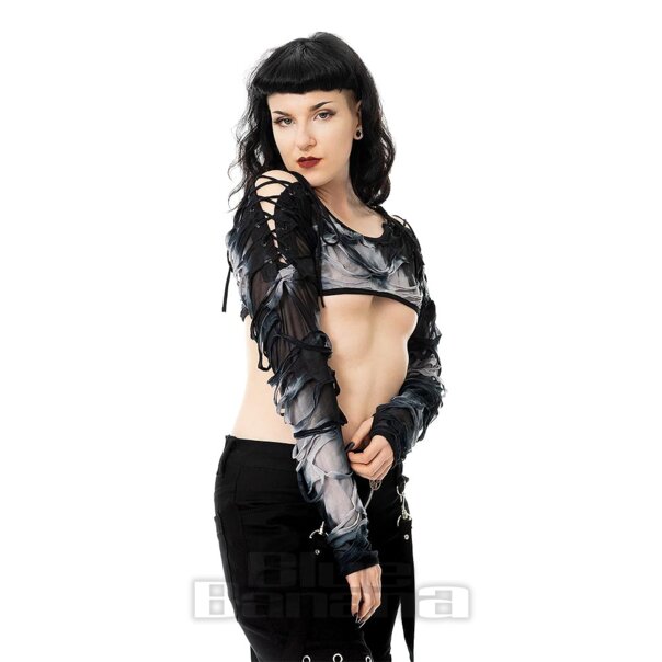 Suvi Bolero nero chimico (grigio) | Blue Banana