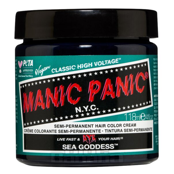 Tinte semipermanente verde Manic Panic High Voltage | Coloración verde