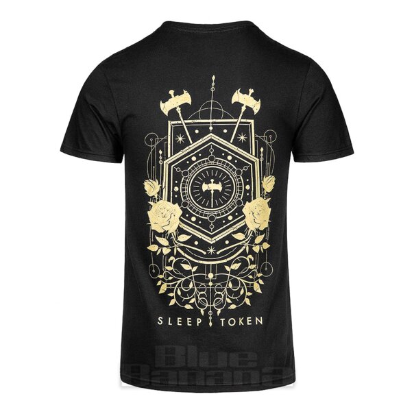 Official Sleep Token Emergence Feather T Shirt (Black) | Blue Banana