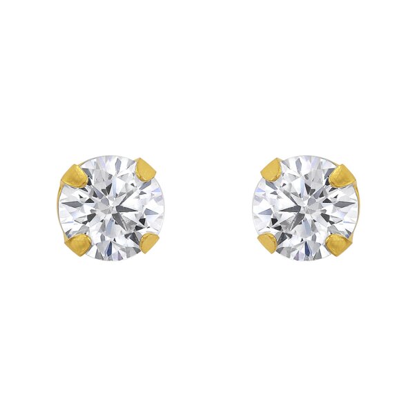 Studex Orecchini a Perno, in Acciaio Chirurgico, sterili, con Sfera, 3-4 mm - 4 mm