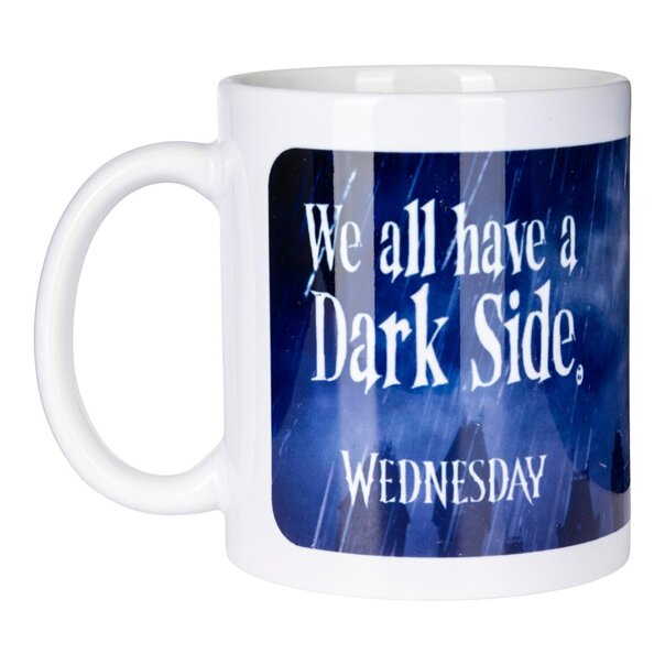 Wednesday Dark Side Mug (White) | Pop Culture Gifts