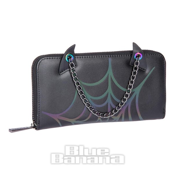Banned Spider Claw Purse (Black) | Blue Banana