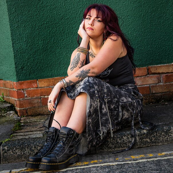 Banned Eris Camo Skirt (Grey) | Blue Banana