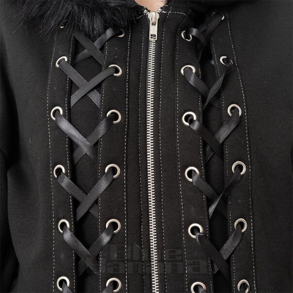 Heartless Anatomy Bat Hoodie (Black) | Blue Banana