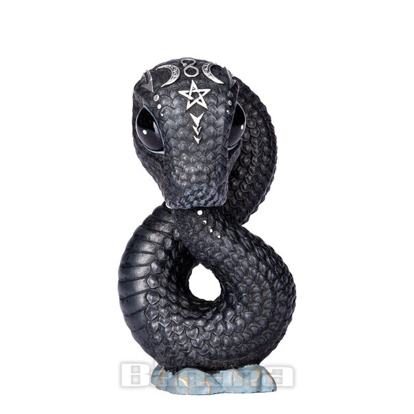 Nemesis Now Ouroboros 9,6 cm Ornament (Schwarz) | Blue Banana