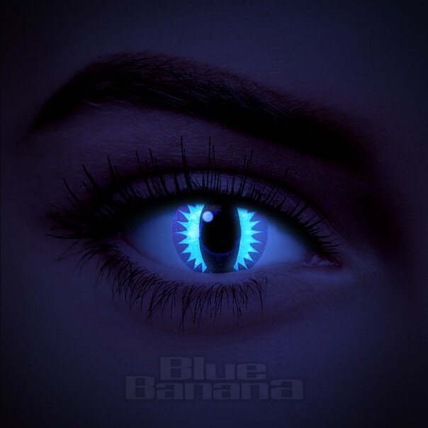 Red Dragon UV I-Glow Coloured Contact Lenses (30 Day) | Coloured Contacts
