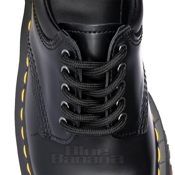 Dr Martens Quad 8053 Smooth Shoes (Black) | Dr Martens Boots