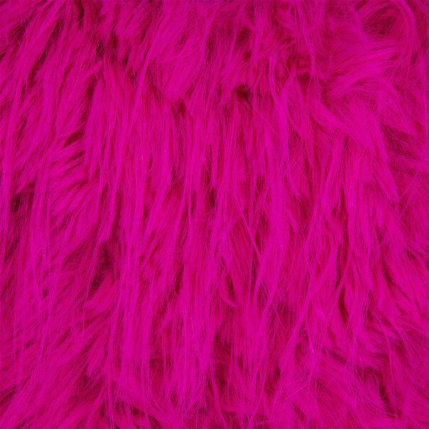 Blue Banana Long Fur Bag (Hot Pink) | Alternative Accessories