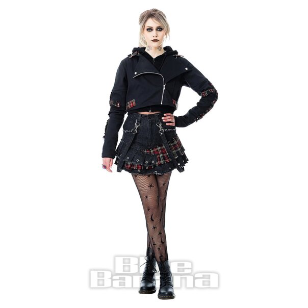 Heartless Graveyard Check Jacket (Black) | Alternative Clothing