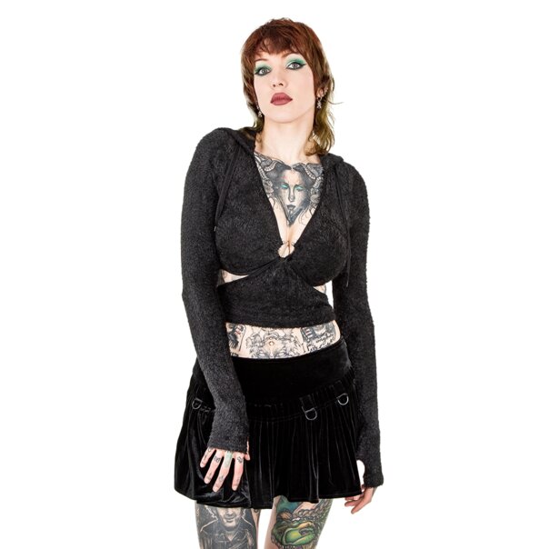 Banned Darkling Orbit Top (Black) | Banned Alternative Tops