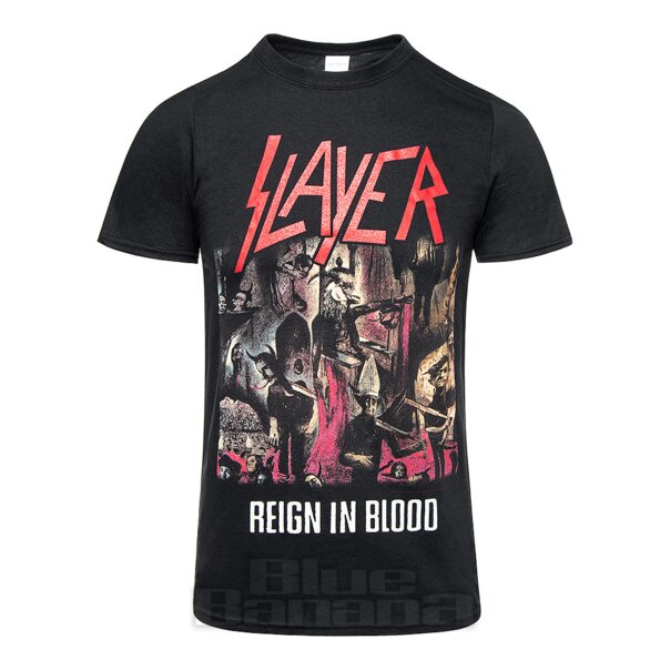 T Shirt Reign In Blood Slayer (Nero)