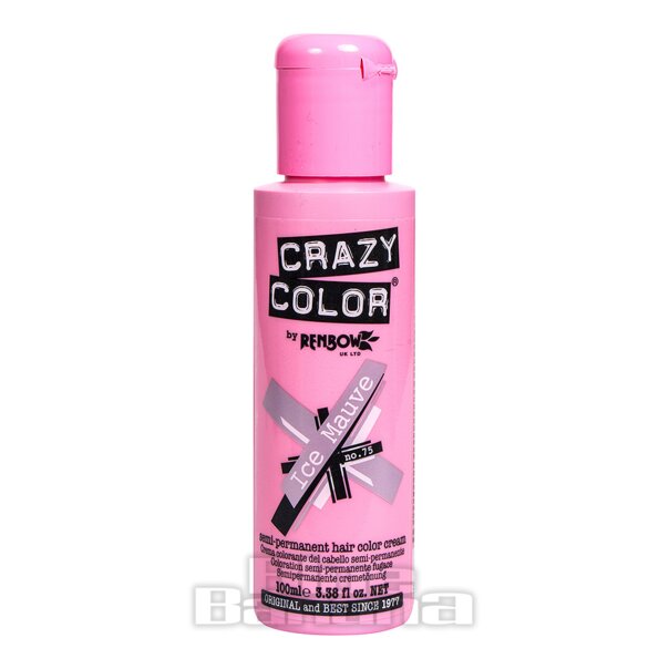 Crazy Color Tinte Capilar Semi-Permanente 100ml (Ice Mauve)