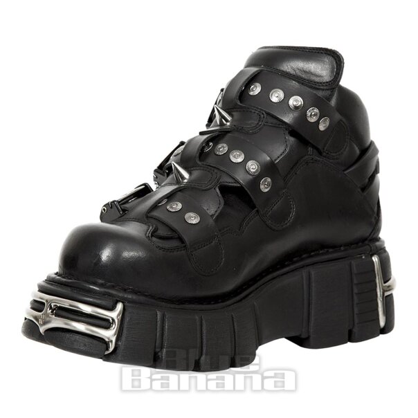 Zapatos New Rock M.135-S1 'Tower' - Negro