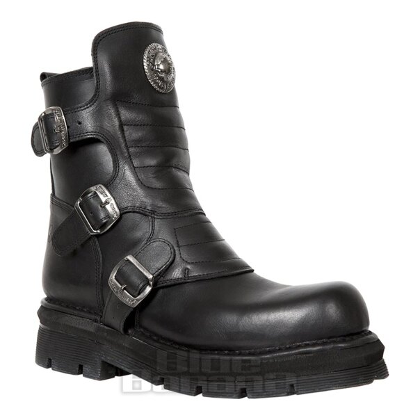 New Rock Stivali M-1482x-s1 Unisex Pelle Scamosciata Suola In