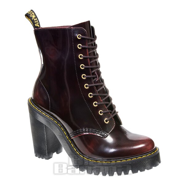 Dr Martens Kendra Arcadia Boots (Cherry Red)