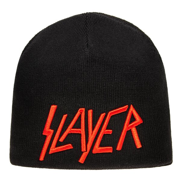 Official Slayer Logo Beanie (Black) | Official Band Merchandise US