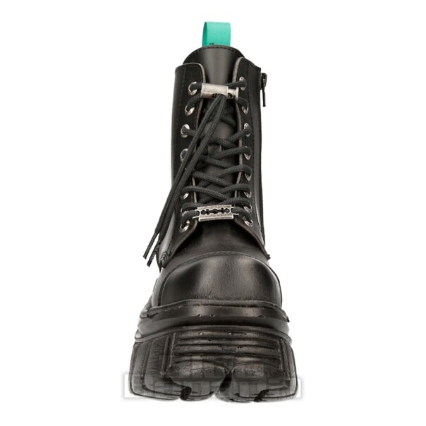 New Rock M-NEWMILI083-VS2 Botas Militares Veganas (Negras)