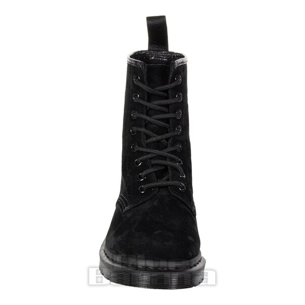 Dr Martens 1460 Mono Soft Buck Boots (Black)