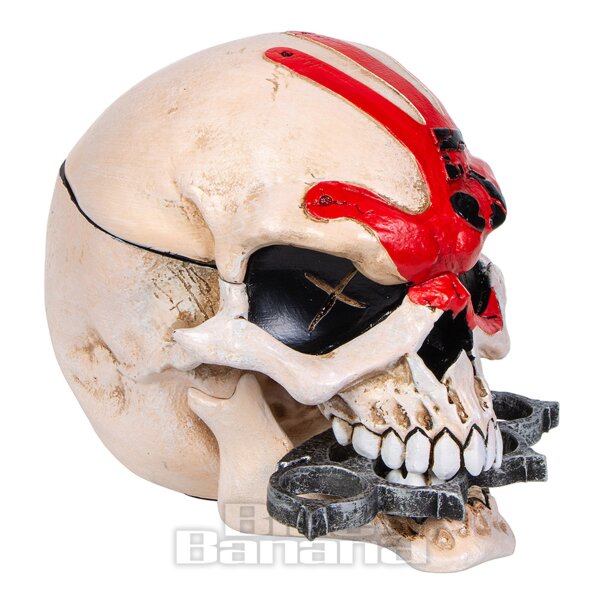 Nemesis Now Five Finger Death Punch Box Tête De Mort (18 cm)