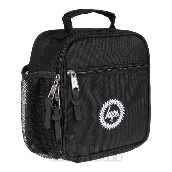 Hype Black Lunch Box Kids School Lunch Bag