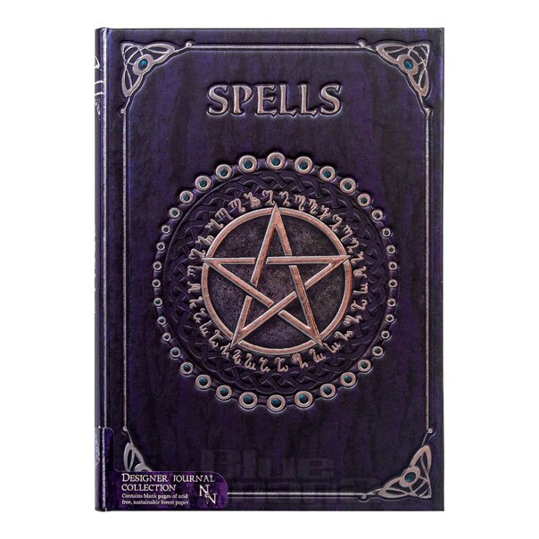 Nemesis Now Embossed A5 Spell Book Journal | Blue Banana UK