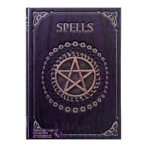 Nemesis Now Embossed A5 Spell Journal (Purple)