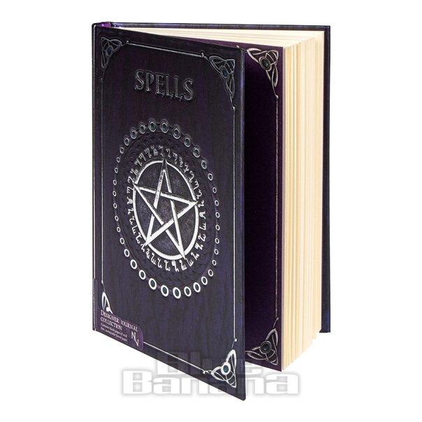Nemesis Now Embossed A5 Spell Book Journal | Blue Banana UK