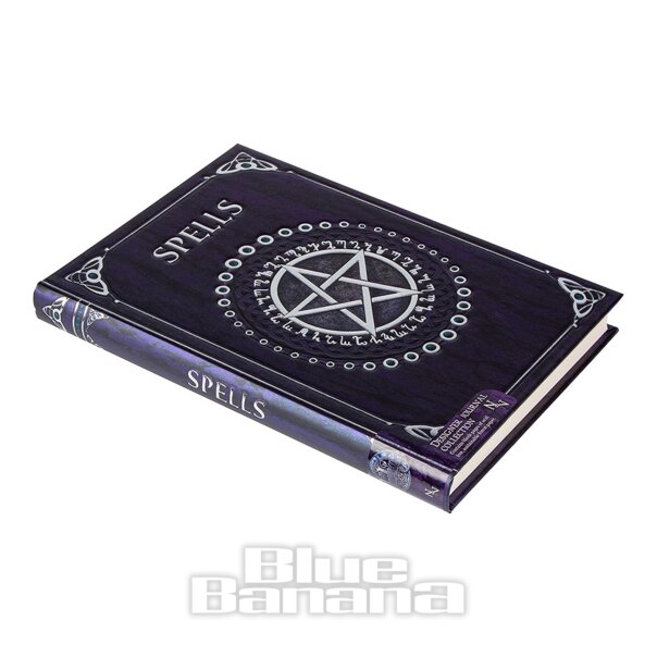 Nemesis Now Embossed A5 Spell Book Journal | Blue Banana UK
