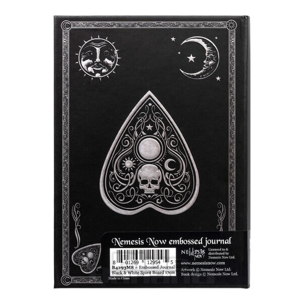 Nemesis Now Embossed A5 Spirit Board Journal (Black/White)