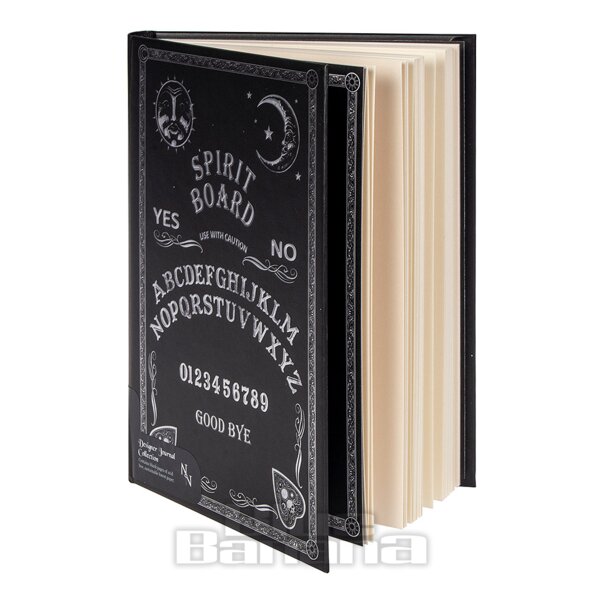 Nemesis Now Embossed A5 Spirit Board Journal (Black/White)