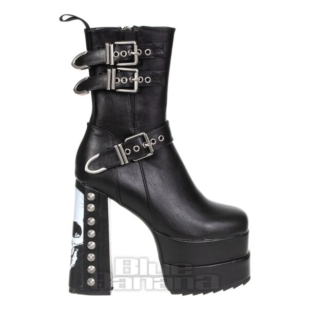 Lamoda Eliminate Platform Boots (Black)