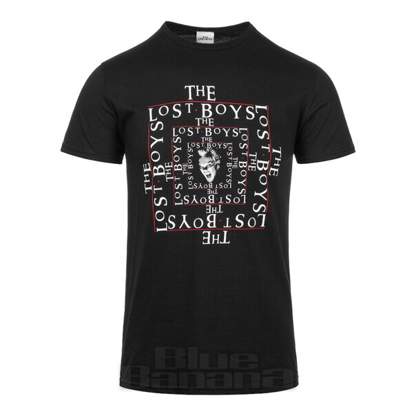 The Lost Boys T-shirt Con Logo Quadrato (Nera)