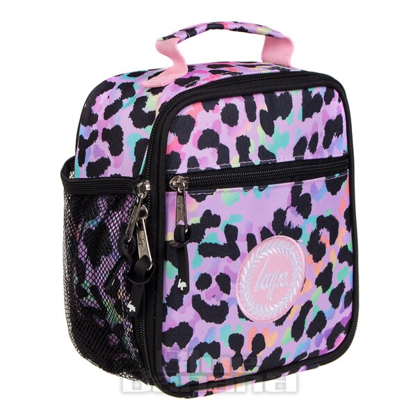 Hype Purple Rainbow Leo Lunch Box Kids Lunch Bag Blue Banana UK