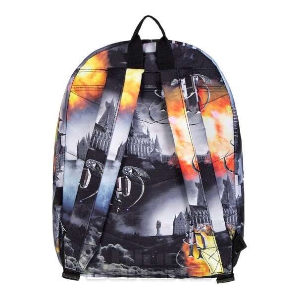 Sac à Dos Hype Harry Potter Hogwarts Fire (Noir)