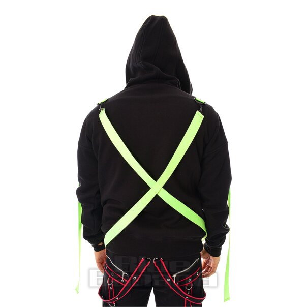 Poizen Industries Lucid Hoodie (Noir/Vert)