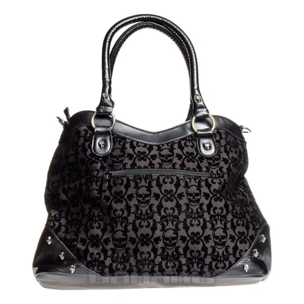 Banned Lady Skeleton Tasche (Schwarz)