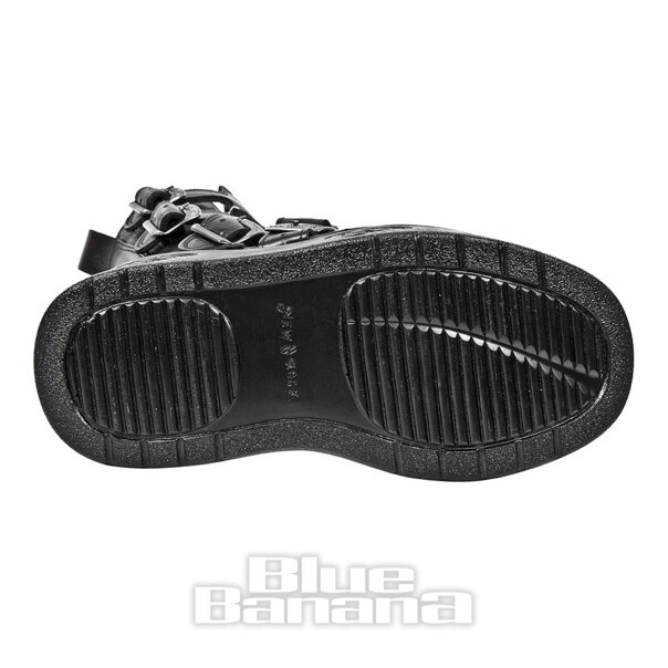 New Rock M.1473-S3 Space Plateaustiefel (Schwarz)