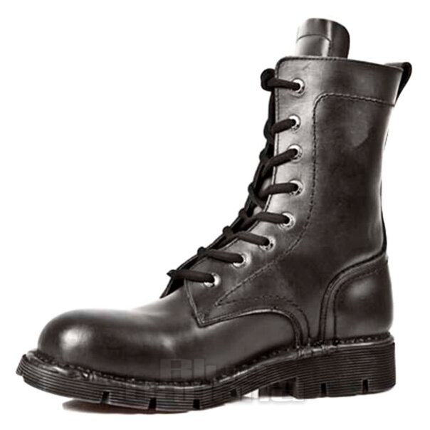 New Rock M.1423-S1 Comfort Light Half Boots (Black)