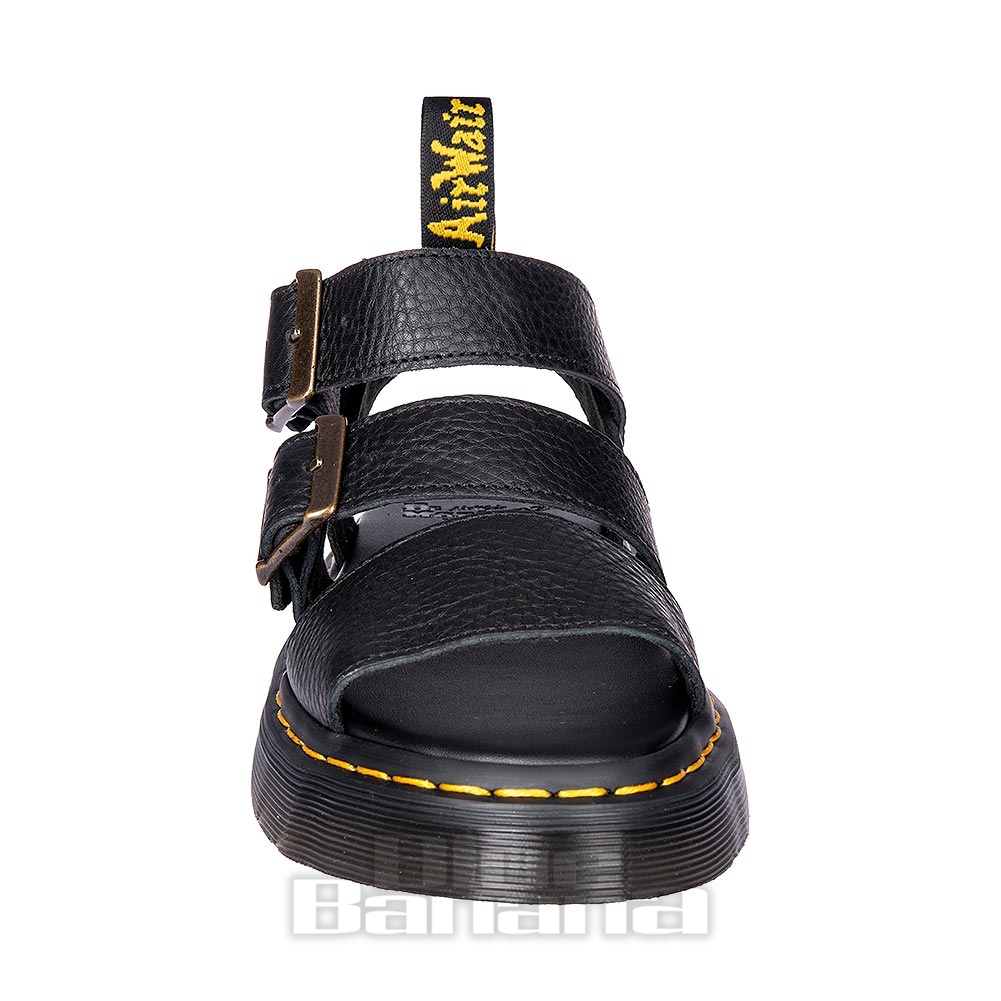 Dr Martens Gryphon Quad Platform Sandals (Black) | Blue Banana