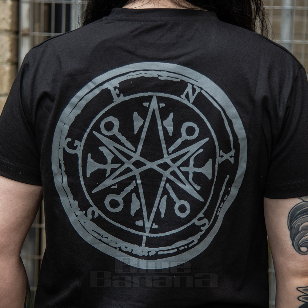 Bring Me The Horizon Metal Logo Genxsis Crop T Shirt (Black