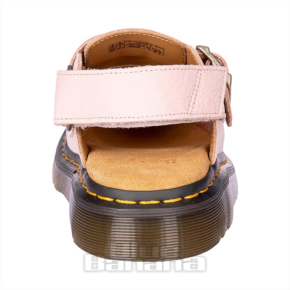 Dr Martens Jorge I| Nubuck Leather Mules (Pink) | Blue Banana