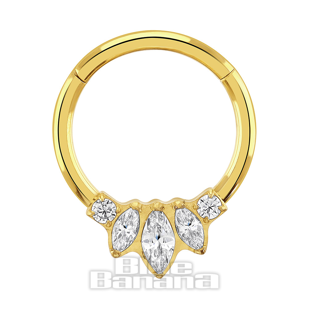 Nose ring deals blue banana