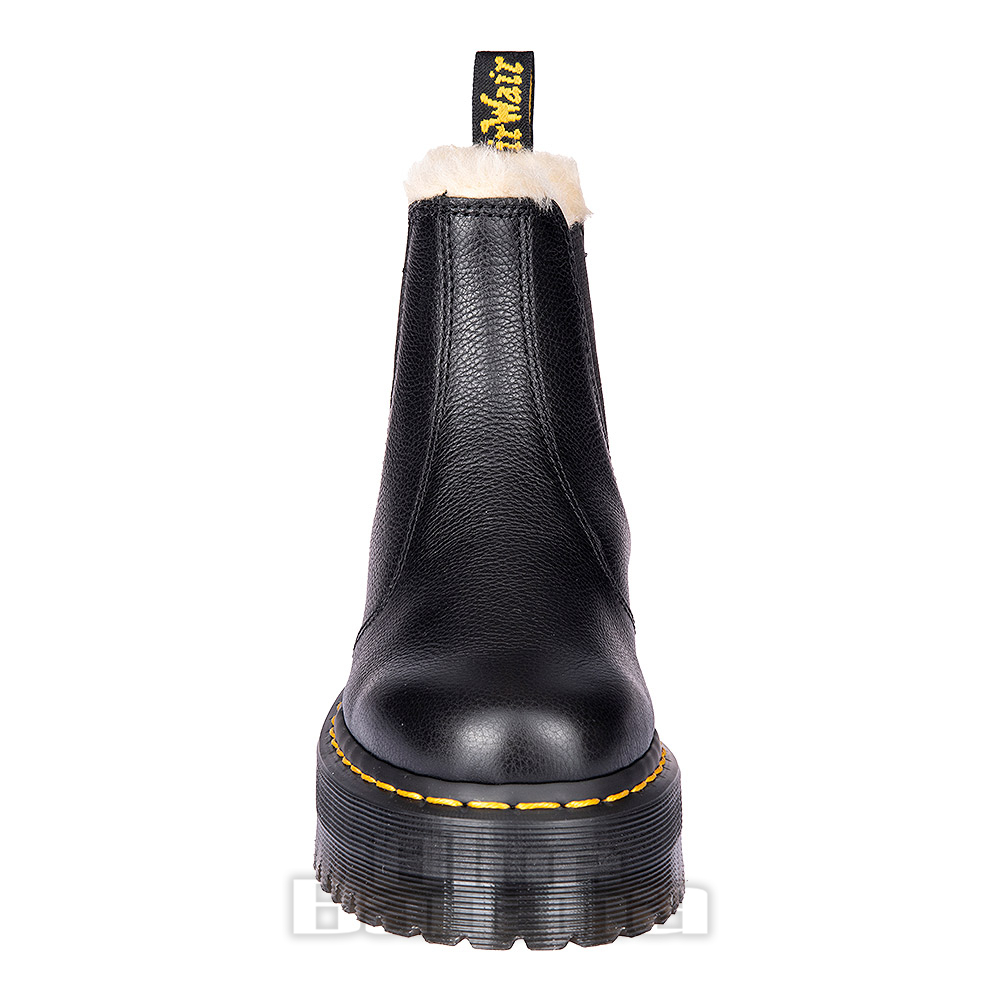 Dr Martens 2976 Quad Fur Lined Boots (Black) | Blue Banana