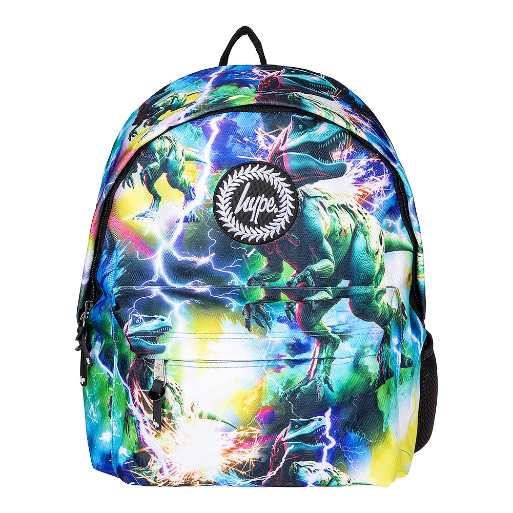 Hype Bionic Dino Backpack Multi | Colourful School Bag