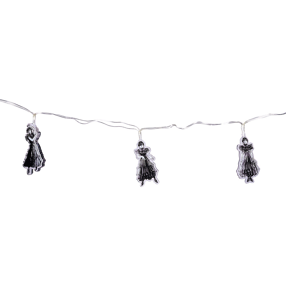 Official Wednesday Dancing String Lights (Multicolor) | Blue Banana