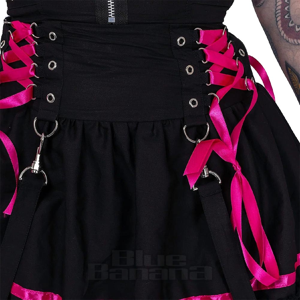 black dress with long cardigan Aton main image 0