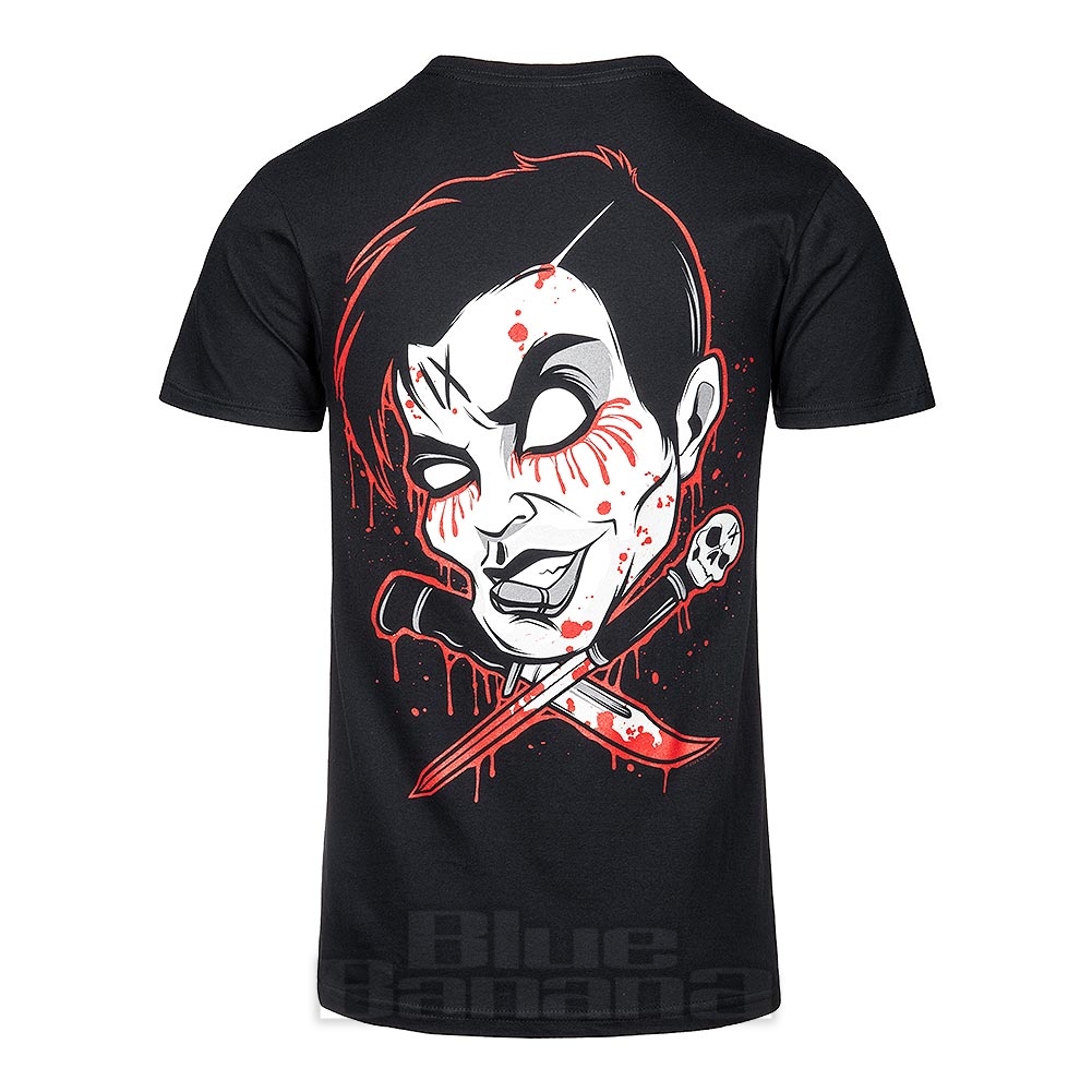 Official Ice Nine KIlls Cross Swords T-Shirt (Black) Blue Banana