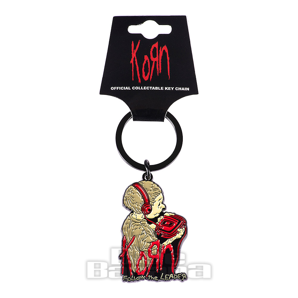 Official Korn Follow the Leader Keychain (Multicolor) | Blue