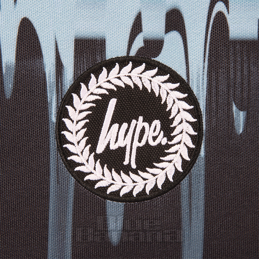 Hype Blue Drips Lunch Box Multicoloured School Bag