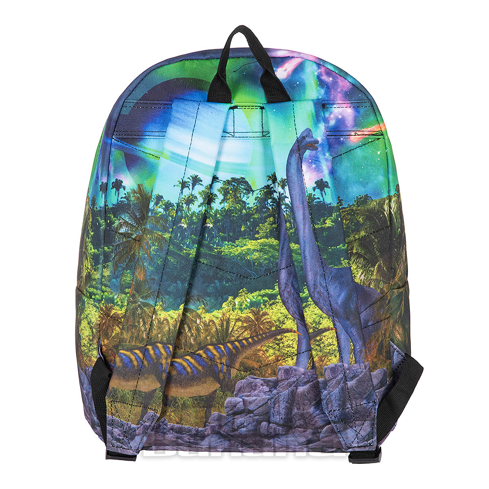 Hype Tropical Space Extinction Green Backpack School Rucksack